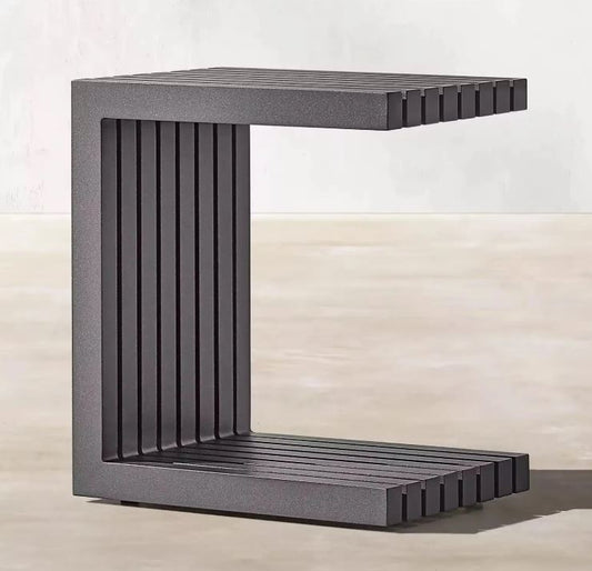 Modern Aluminum Side Table