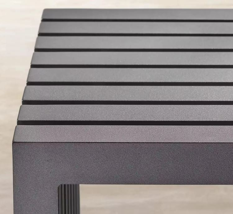 Modern Aluminum Side Table