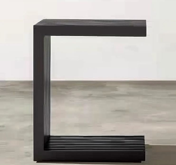 Modern Aluminum Side Table