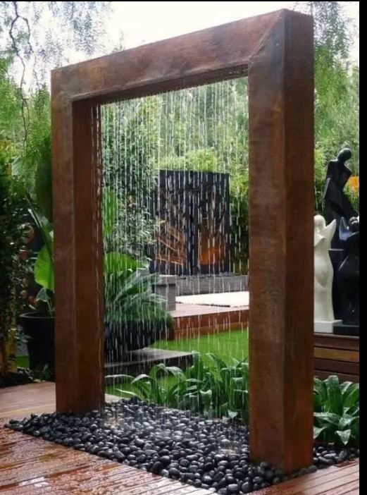 Steel Waterfall/Fountain