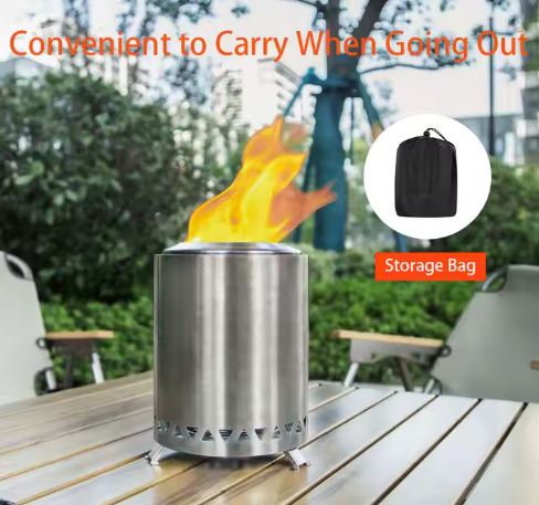 Smokeless Tabletop Fire Pit